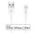 Spigen Essential C10LS Apple iPhone Lightning adatkábel, fehér, MFI