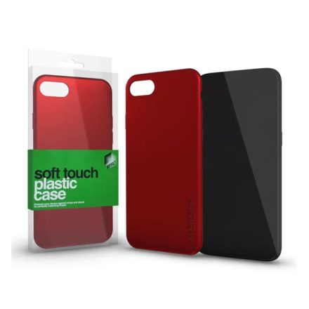 Xprotector Soft Touch plasztik hátlap tok, HTC One M10, piros