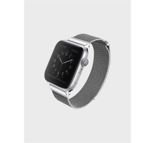 Uniq Dante Apple Watch 42/44mm fém szíj, ezüst