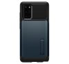 Spigen Slim Armor Samsung Galaxy Note 20 Metal Slate tok, sötét kék