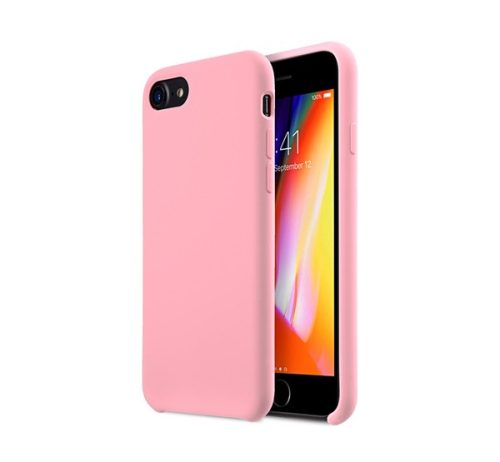 Samsung Galaxy A10 szilikon tok, világos rózsaszín