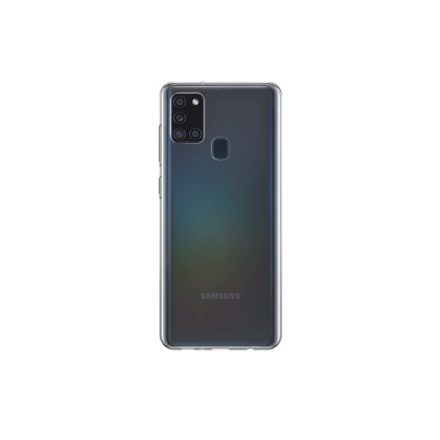 Uniq Glase Samsung Galaxy A21S, szilikon tok, átlátszó