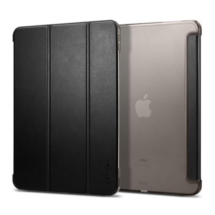 Spigen Smart Fold Apple iPad Air 4 (2020) oldalra nyíló tok, fekete
