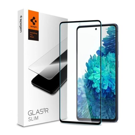 Spigen Glass FC Samsung Galaxy S20 FE Tempered kijelzővédő fólia, fekete
