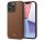 Cyrill by Spigen Apple iPhone 13 Pro Max Leather Brick Saddle Brown tok, barna