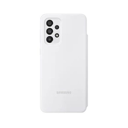 Samsung Galaxy A33 5G S-View gyári flip tok, fehér, EF-EA336PWE