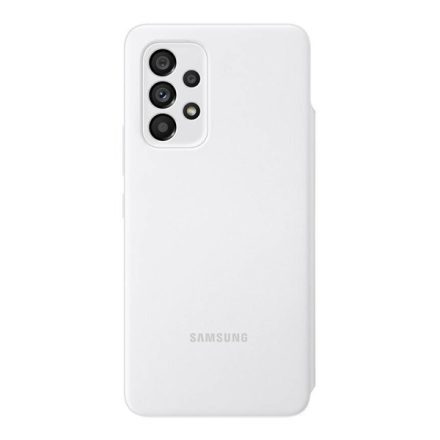 Samsung Galaxy A53 5G S-View gyári tok, fehér, EF-EA536PW
