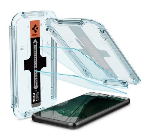 Spigen "Glas.tR SLIM EZ Fit" Samsung Galaxy S22+ Tempered kijelzővédő fólia (2db)