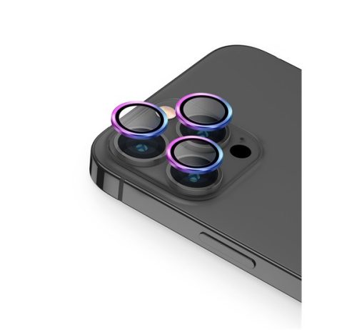 Uniq Optix Apple iPhone 13 Pro/13 Pro Max tempered glass kamera védő üvegfólia, irizáló