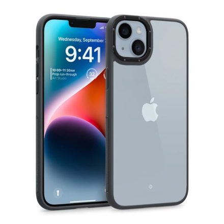Caseology Skyfall Apple iPhone 14 Plus Matte Black tok, fekete