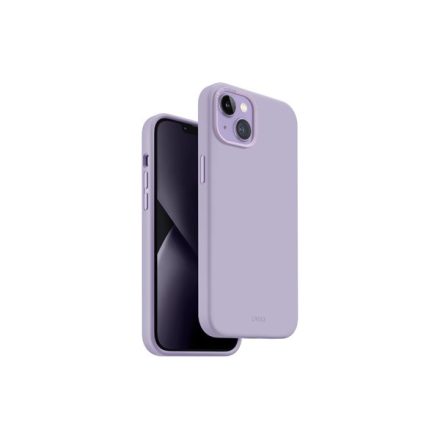 Uniq Lino Apple iPhone 14 Plus, szilikon tok, lila