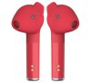 DeFunc TRUE Plus vezeték nélküli sztereó bluetooth fülhallgató, piros