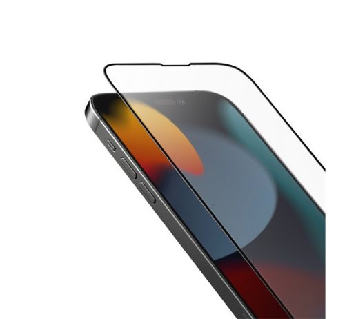 Uniq Optix Matte Apple iPhone 14 Plus tempered glass teljes kijelzős kijelzővédő üvegfólia, matt
