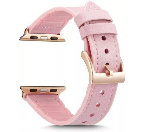 Phoner Apple Watch műbőr/szilikon 38/40/41mm, rózsaszín