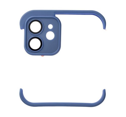 Mini bumper szilikon tok, Apple iPhone 12, kék